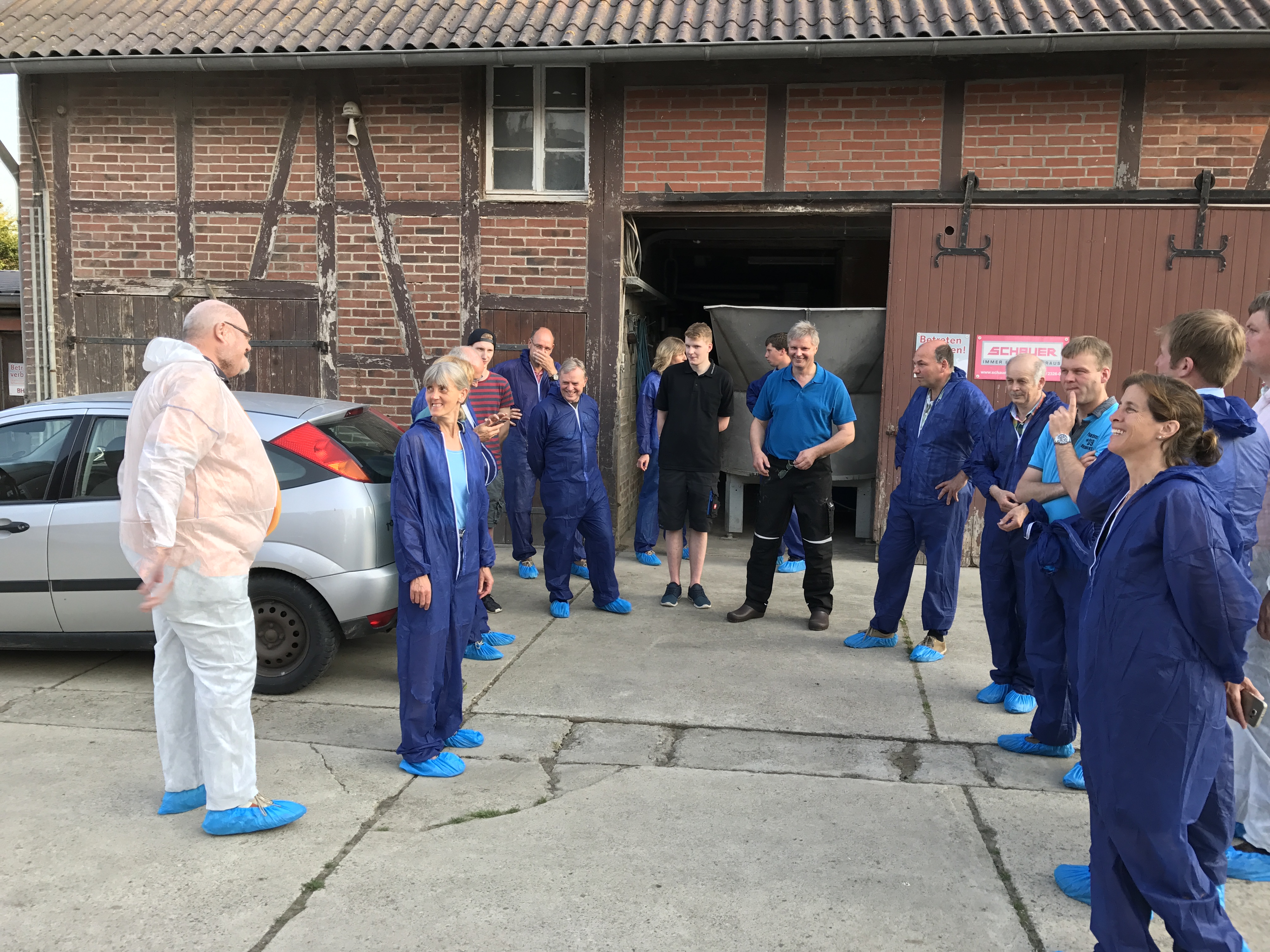 Die Oelder Grünen zu Besuch beim Landwirtschaftlichen Ortsverein auf dem Hof Nattebrede