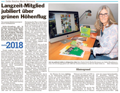 Artikel aus "Die Glocke" vom 29.12.18