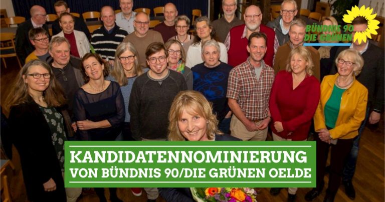 Kandidatennominierung von Bündnis 90/Die Grünen Oelde