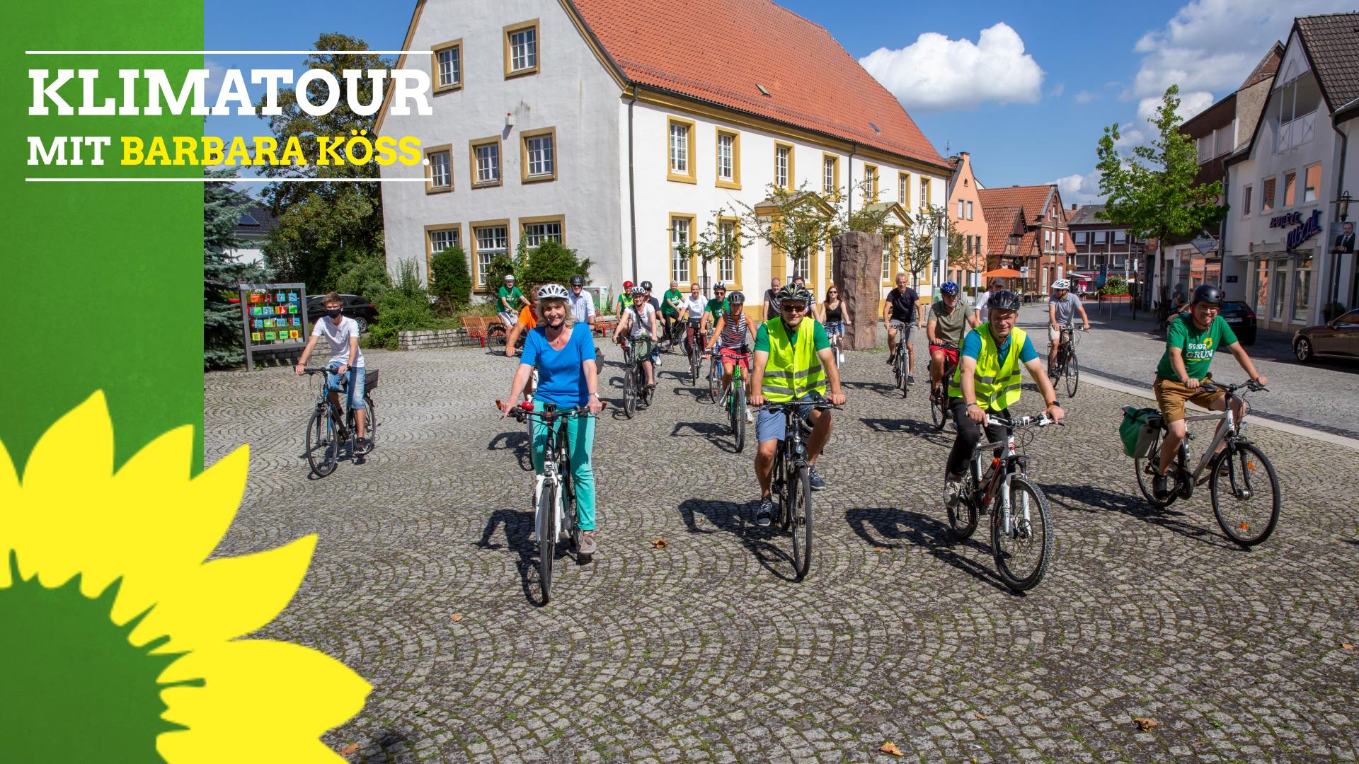 Start der Tour am Hermann-Johenning-Platz