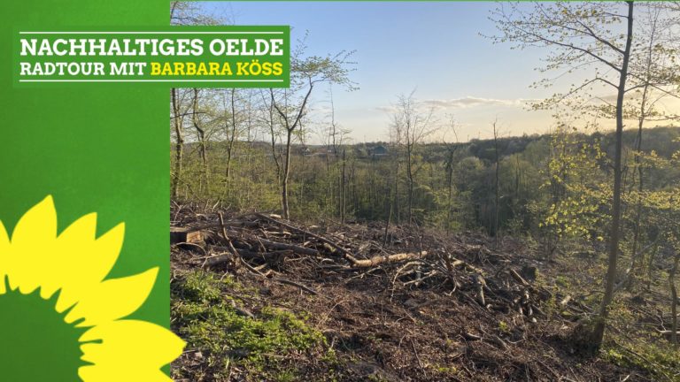 Nachhaltiges Oelde: Radtour mit Barbara Köß