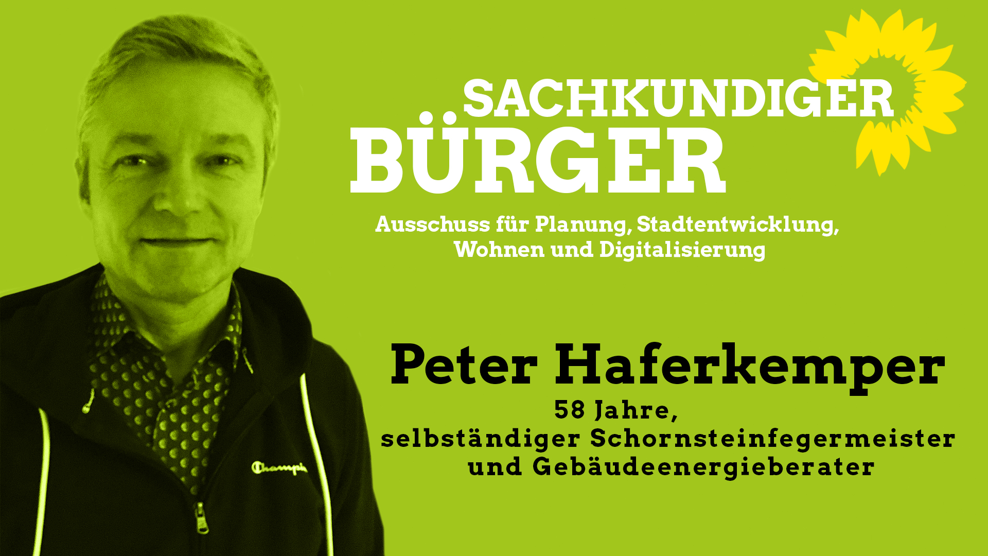 Peter Haferkemper, sachkundiger Bürger