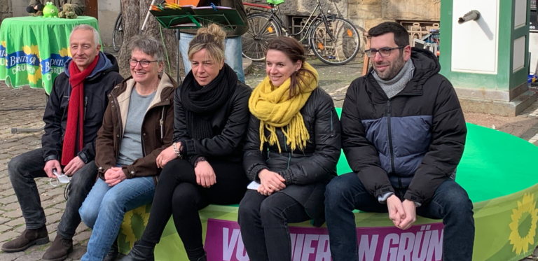 Mona Neubaur eröffnet Wahlkampf im Kreis Warendorf