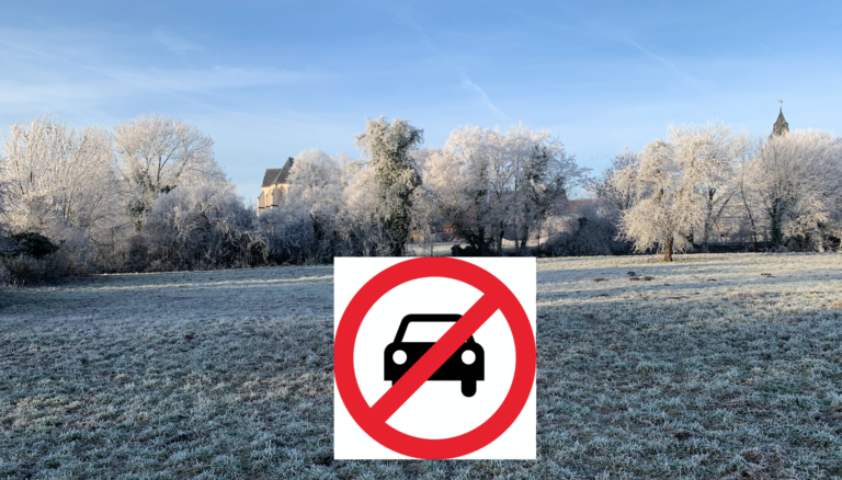 Kein Parken im Hagengarten!