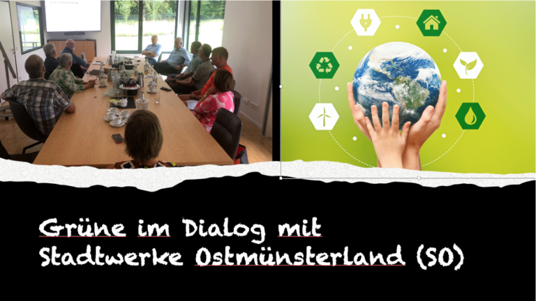 Grüne im Dialog mit den Stadtwerken Ostmünsterland